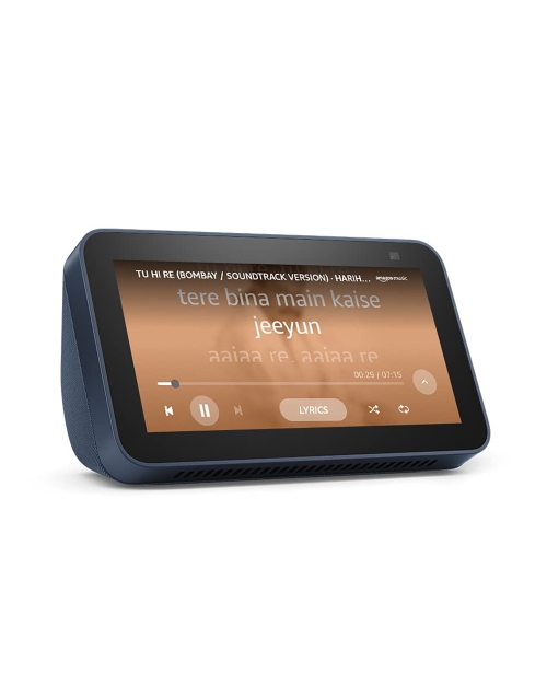 Amazon Echo Show 5 (2nd Gen) - Smart speaker with 5.5" screen, crisp sound and Alexa - Blue
